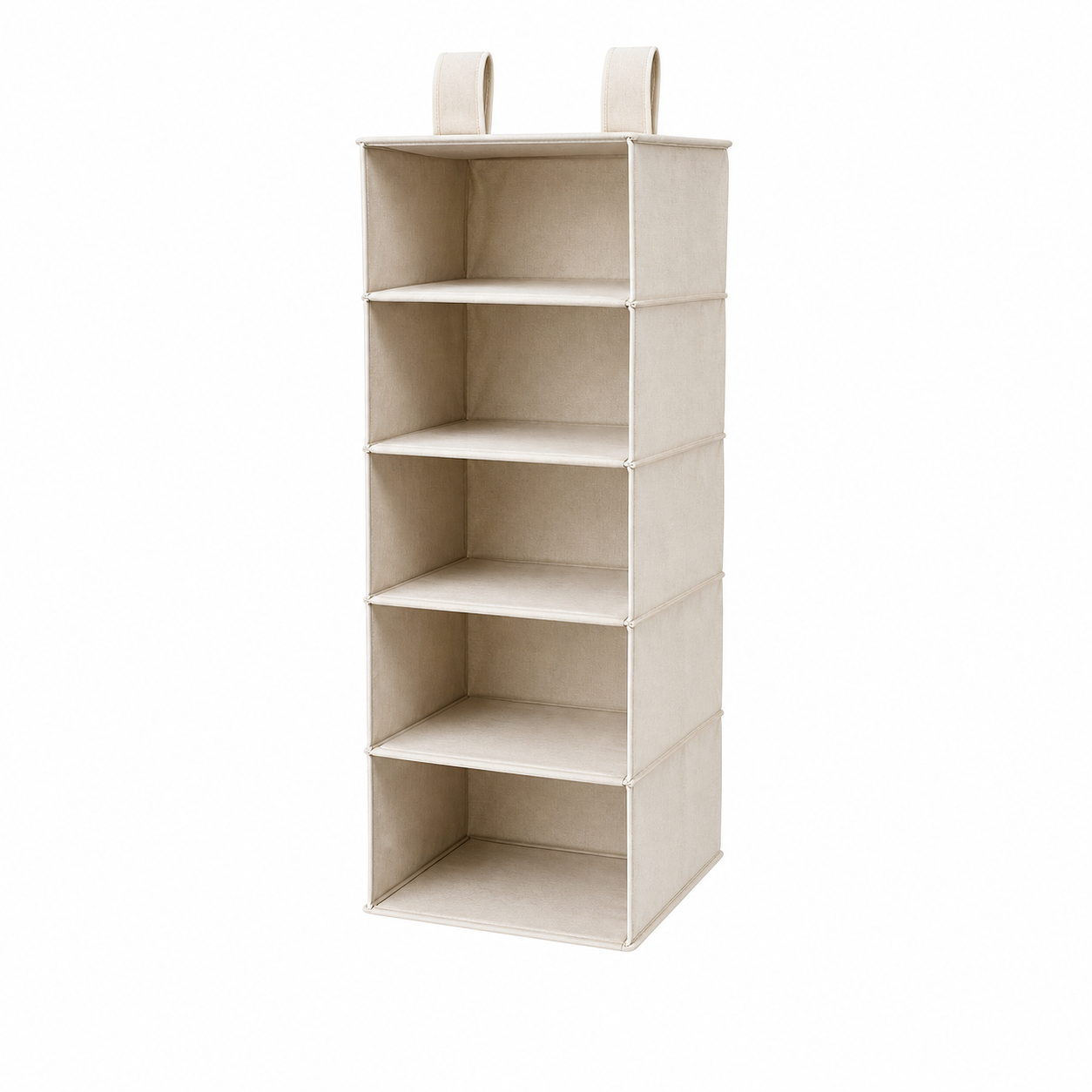 Hanging closet organizer